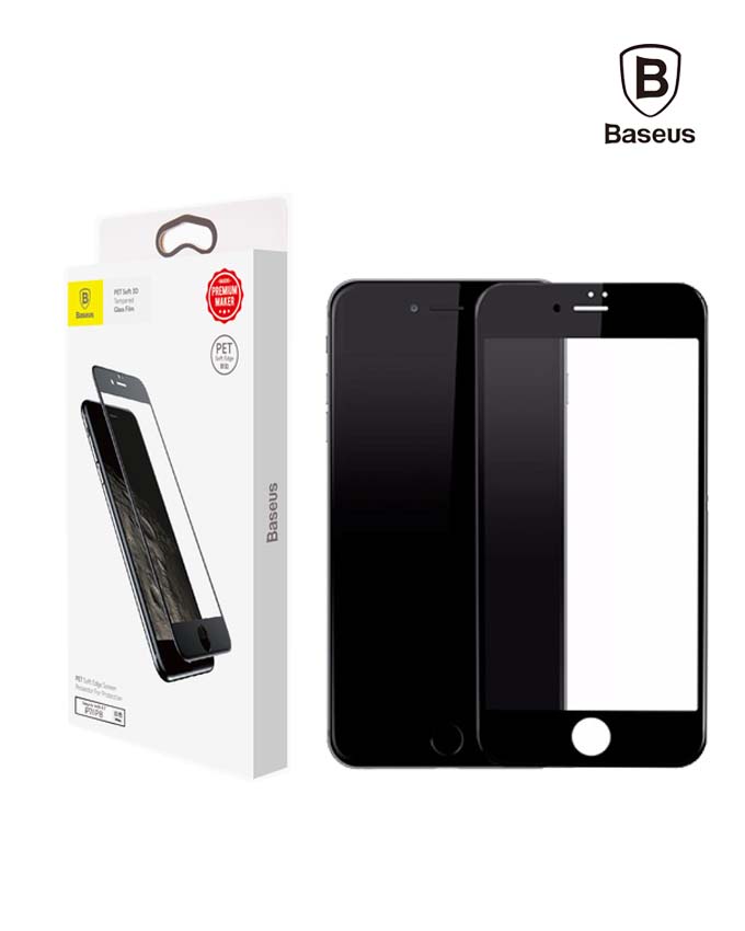 Baseus PET Soft 3D Frosted Screen - iPhone 7/8 Plus - Black Matte (SGAPIPH8P-BPE01)